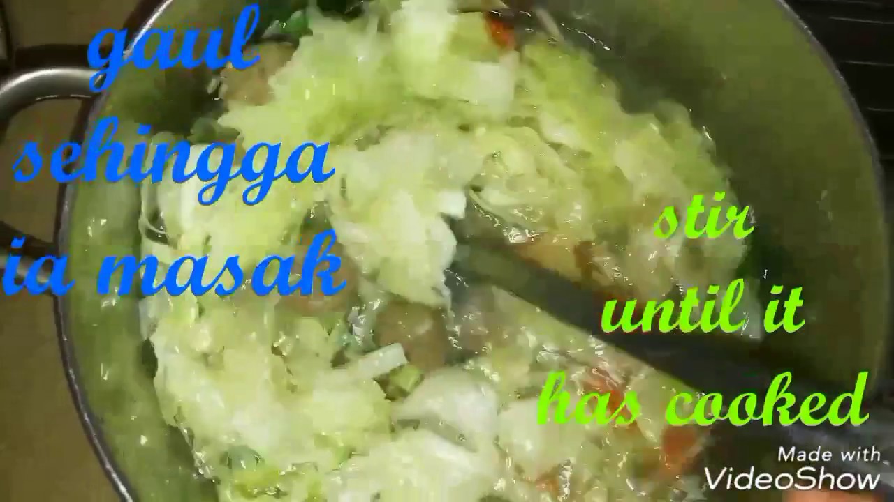 Sup Sayur Dengan Bebola Daging Vegetable With Beef Balls Soup By Linda Hussin