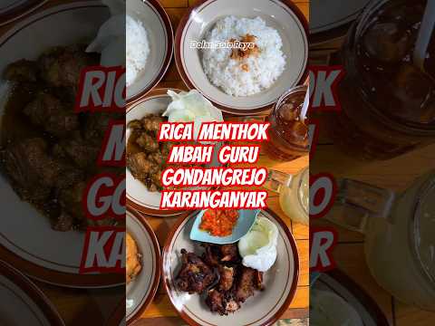 Spot Makan Hidden Gems Baru di Utara Kota Solo.. Enak, Murah dg Suasana Pedesaan..🥰👍😍😘 Spot Makan Hidden Gems Baru di Utara Kota Solo.. Enak, Murah dg Suasana Pedesaan..🥰👍😍😘