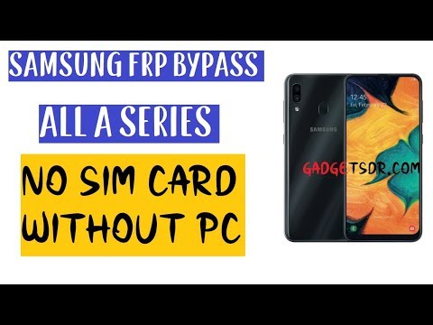 Samsung FRP Bypass (All A Series) - Google Account Unlock - Without PC