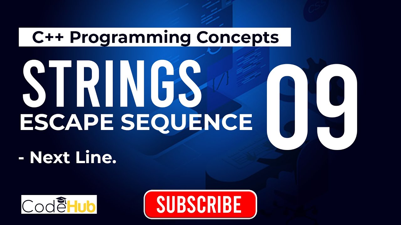 Lesson 9 C++ Strings - YouTube