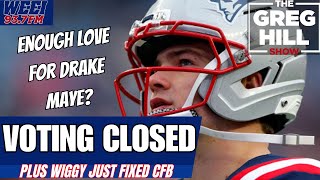 Big Difference in NFL MVP Discussion! | Did Wiggy Just Fix College Football? |The Greg Hill Show