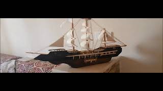 homemade battelship pirate ship |  كيف تصنع  سفينة شراعية بالمنزل