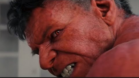 Red Hulk Transformation| Captain America: Brave New World in HD