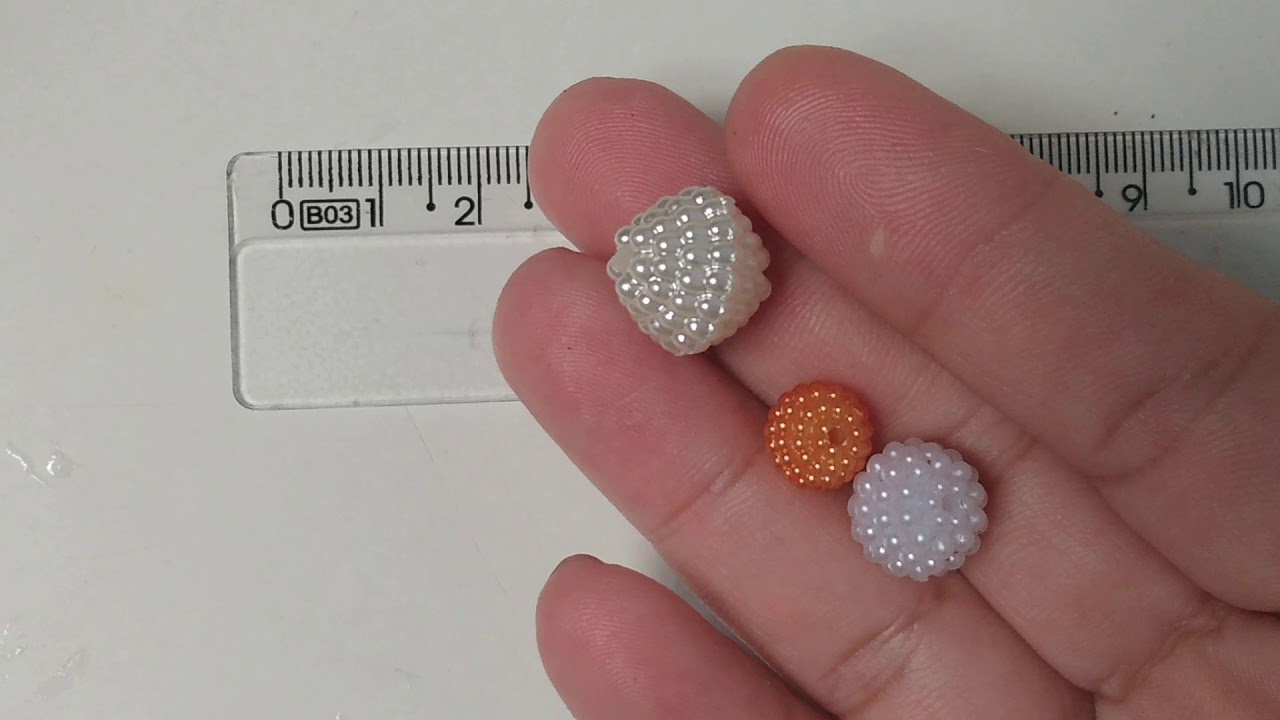 como saber os tamanhos das pérolas craqueladas  e pérolas comuns