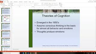 Chapter 4: The Psychological Person