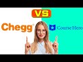 Chegg vs course hero how are they different which is worth it