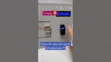 DIY Shoebox Security System with Arduino and Fingerprint Scanner #arduino #engineer #electronics #ai
