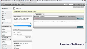 How To Use The New WordPress 3 Menu System