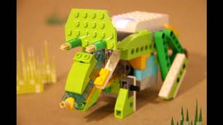 Triceratops Lego WeDo 2.0 unofficial building instruction