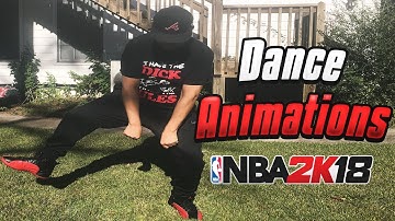 Dance Animations on NBA 2K18 Be Like .... ..