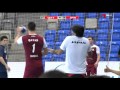 ハンドボール　アジア選手権　日本vsカタール　前半