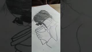 girl sketch #art #drawing #artbyme #sketch #pencilsketch #artwork #artist #thanksforwatching