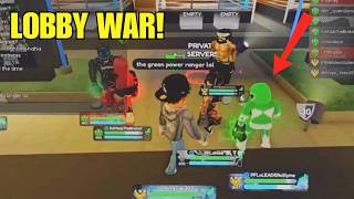 This I Started a War in a Roblox Boxing Beta Lobby... 💀