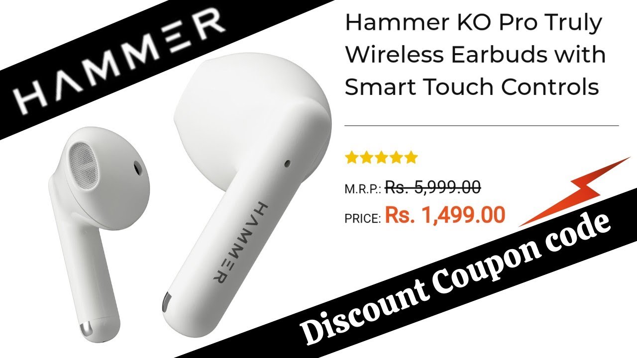 hammer-discount-coupon-code-hammer-ko-pro-earbuds-hammer-coupon