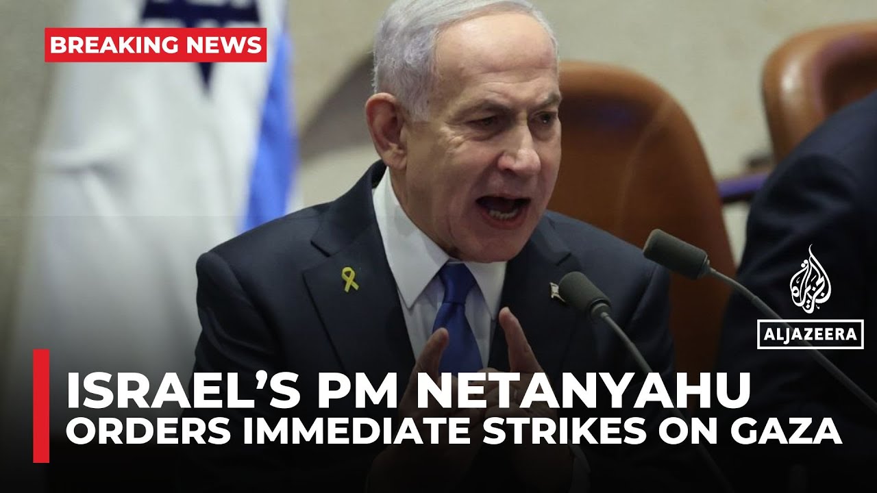 Israel’s PM Netanyahu orders immediate ‘powerful strikes’ on Gaza