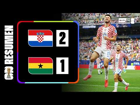 Resumen Croacia vs Ghana
