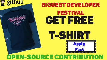Hacktoberfest 2020| Get Free T-shirt And Start Your Open-source Journey ✌️|Hacktoberfest