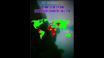 Trying To Get A Sub From Every Country Till 11K,Day 14#geography #countries #edit #shorts #subscribe