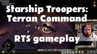 Starship Troopers: Terran Command - RTS Single Player game Real Time Strategy Gameplay + Commentary