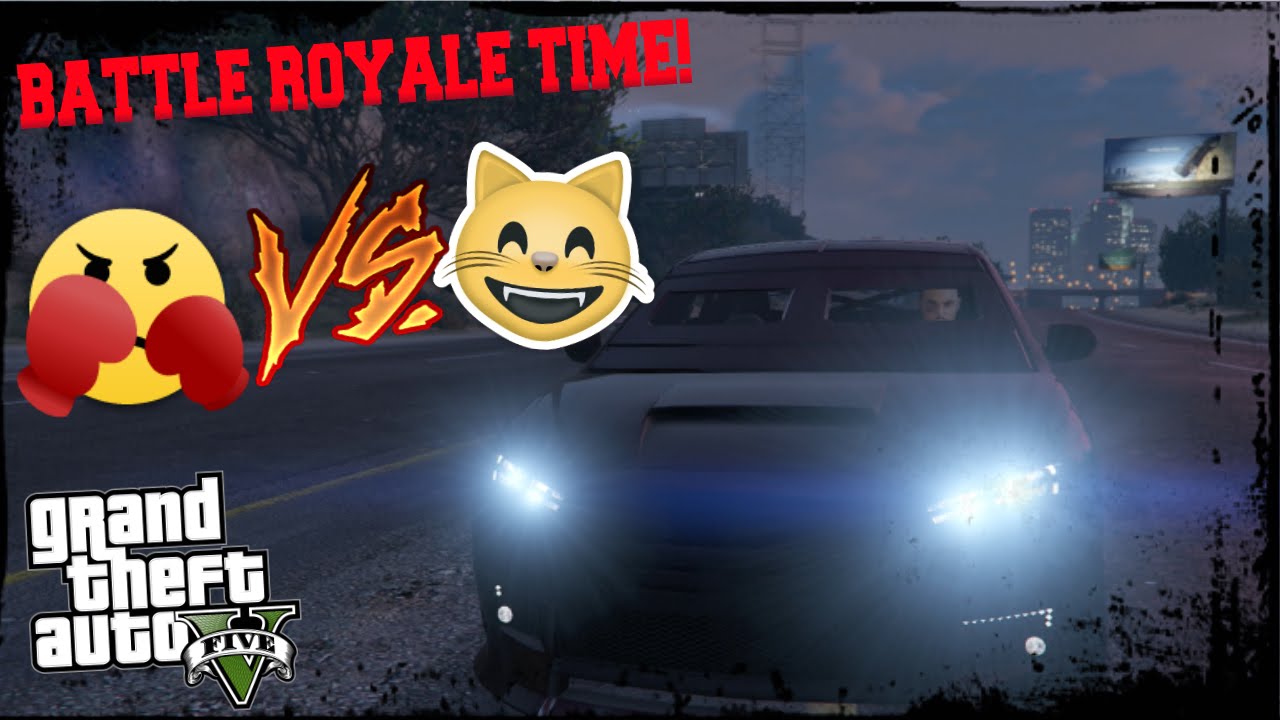 GTA5 Insane Battle Royale Racing With The Kitty!!