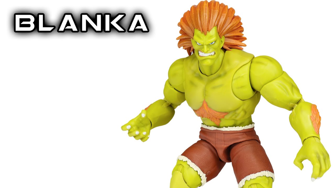 Jada Toys BLANKA Street Fighter II Action Figure Review