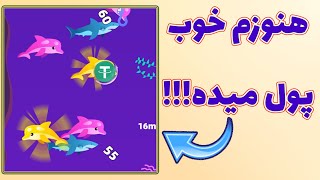 کسب درآمد دلاری عالی از بازی کریپتویی رایگان فیش جامپ! (برداشت زنده مجدد)