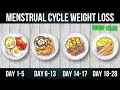 Menstrual Cycle Weight Loss | Full Plan Days 1–28