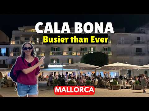 PACKED in CALA BONA in Peak Season, Mallorca 2026