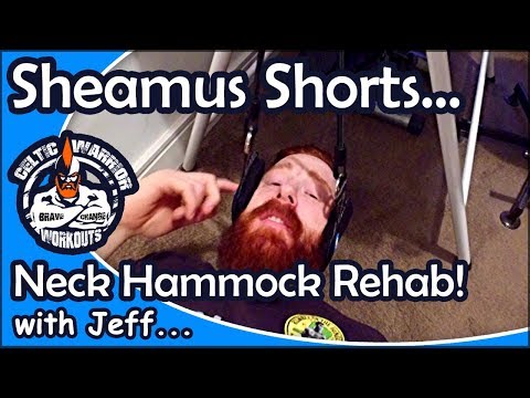 Sheamus Shorts: Rehabbing Injury With Neck Hammock...