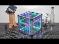 Make an easy infinity mirror cube  no 3d printing and no programming
