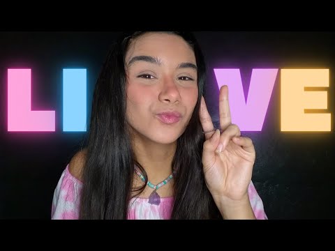 ASMR LIVE: 99,9999% DAS PESSOAS DORMEM BEM AQUI!
