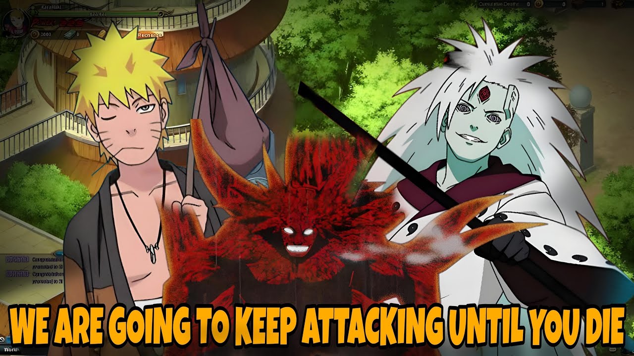 Messing with MADARA INFINITE TSUKUYOMI and KINKAKU SAGE WORLD BATTLEFIELD | NARUTO ONLINE EN