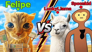 I Played Against Spoonkid and LuckyLllama In Rust