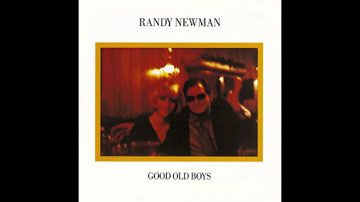 Randy Newman Mr. President (Have Pity On The Working Man)