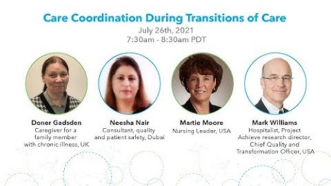 Care Coordination During Transitions of Care