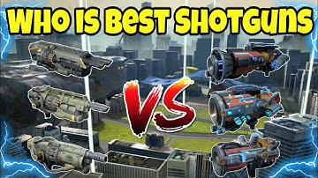[WR] 🔥Who is best Shotguns Weapon Comparison in |War Robots|