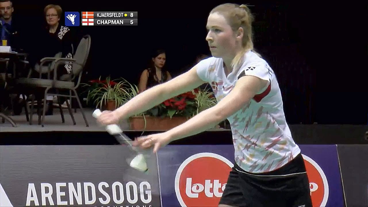 Final WS: Line Kjaersfeldt VS Fontaine Mica Chapman (2015 European Mixed Team Championships)
