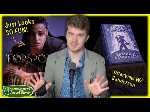 Will Wight&rsquo;s Sanderson Parody📚 Forspoken Hits Different💞 Secret Project #2👀 -FANTASY NEWS