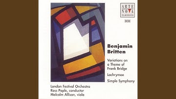 Variations on a Theme of Frank Bridge, Op. 10: Var. 1 (Introduction and Theme - Adagio)