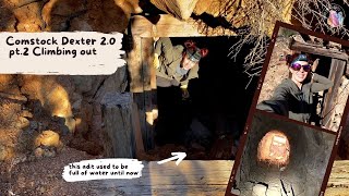 WATER filled mine NOW empty,  Comstock Dexter 2.0 pt 2