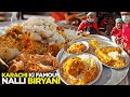 Qadri nalli biryani  world famous bone marrow biryani of karachi  street food of pakistan