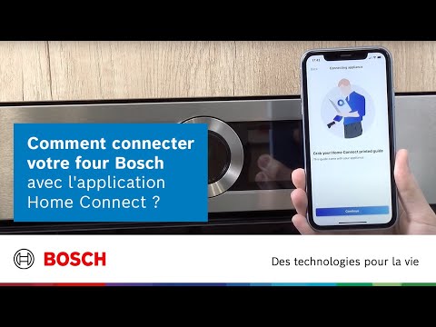 Comment connecter votre four Bosch avec l'application Home Connect ?