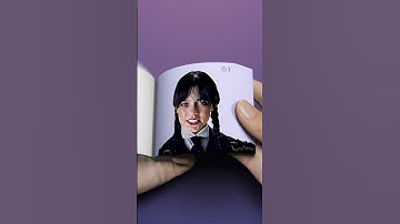 Thumbnail of Wednesday Addams Singing "Pretty Little Baby" FlipBook #shorts