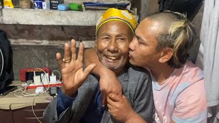 BABA ANI PADAM EMOTIONAL 🥹 😢BHAYO MOVIE KO KURA LAY | LOCAL CHICKEN MUKBANG ❤️🙏