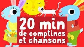 20 minutes chansons pour enfants. Mix des meilleurs chansons de Pinpin et Lili