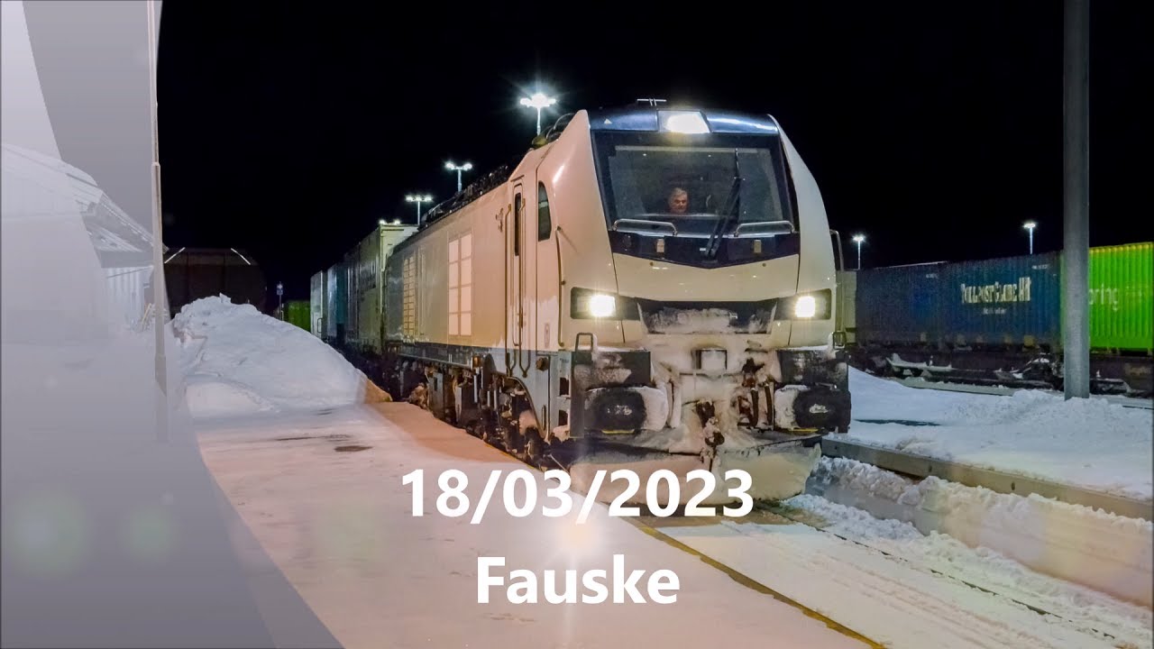18/03/2023 - Fauske Eurodual BR 159 002-3 CargoNet 5798 & T68.902 CN 5797