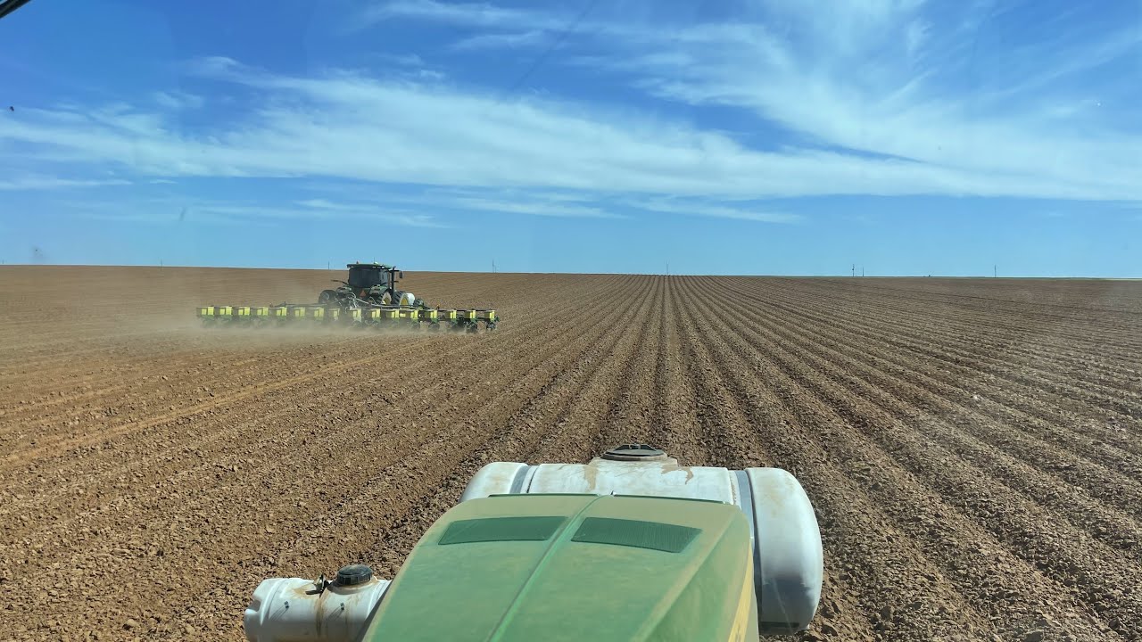 Planting 1,500 acres of peanuts in a week