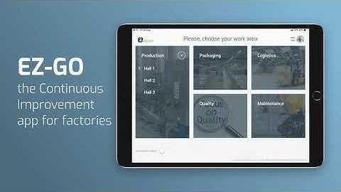 Digital Checklists, Work Instructions, Core Tasks and Audits by EZ Factory