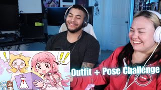 RANDOMIZED OUTFIT + POSE DRAWING CHALLENGE! | Spilled Ink Reaction!!
