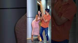 Cheguei animando a moça 🥳 Ela acompanhou os passinhos 💃